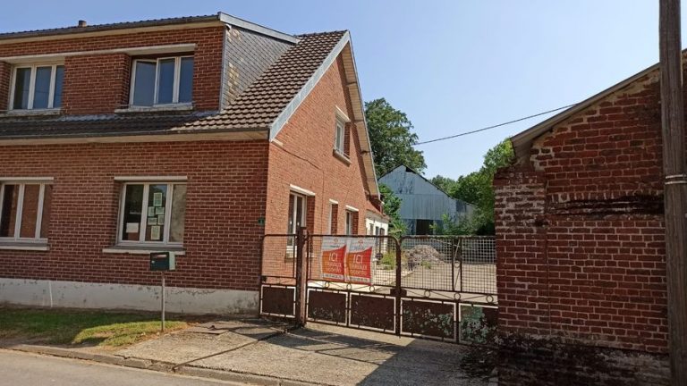 Démarrage des travaux de rénovation dans cette maison à Beaumetz-les-Loges
